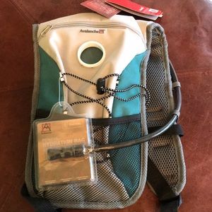 Avalanche Pioneer Hydration Bag Teal/Gray